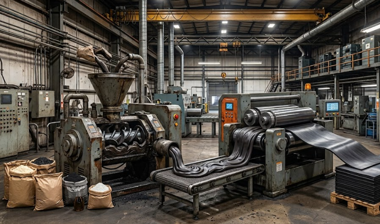 Rubber Mixing Process
