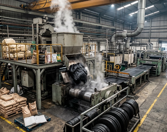 rubber mixing process