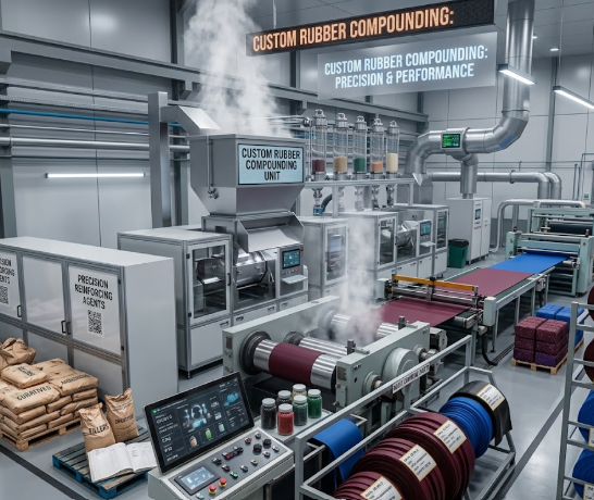 Custom rubber compounding